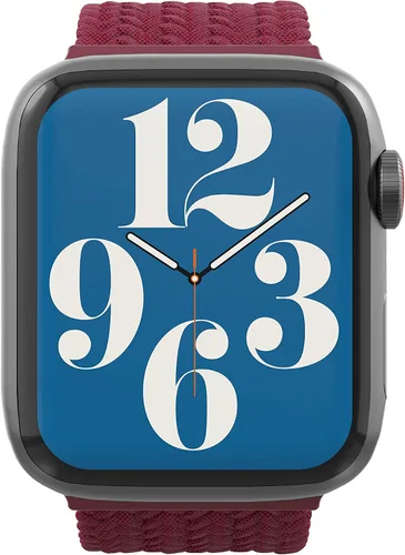 Vista 20 de ZAGG Gear4 - Correa elástica trenzada Solo Loop - SM - Verde bosque - Compatible con Apple Watch de 1.496 pulgadas, 1.575 pulgadas, 1.614 pulgadas