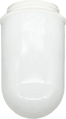 Vista 2 de KASTLITE Tarro de gelatina blanca acrílica con cuello roscado, luz descendente de 6 pulgadas para interiores y exteriores, diámetro exterior de 3.25