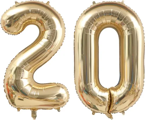 Vista 69 de Globo dorado claro con el número 0 de aluminio de 40 pulgadas, color oro champán, globo de helio 0 Mylar Oro claro 0