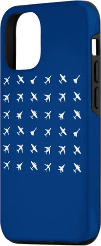 Vista 2 de iPhone 15 Piloto Mecánico Aeronave Diferentes Tipos De Aviones Caso Avión