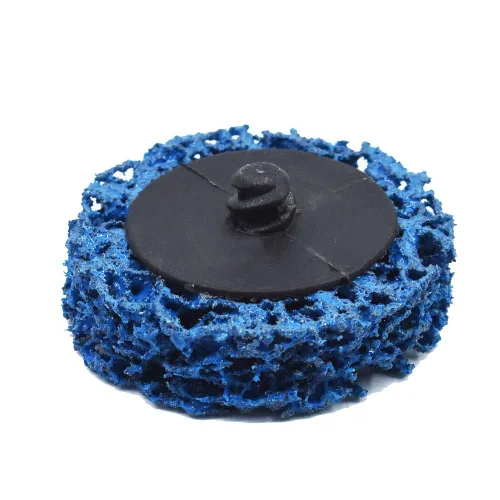 Vista 6 de 10 unidades de 2 pulgadas de rueda de disco azul limpia y tira apta para amoladoras angulares, pintura oxidada pulida limpia soldaduras