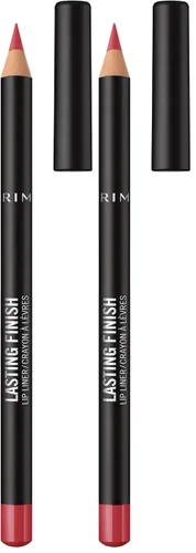 Vista 22 de Rimmel Delineador de labios de acabado duradero, Brownie Pie 8HR Wear Paquete de 2 Pastel de brownie