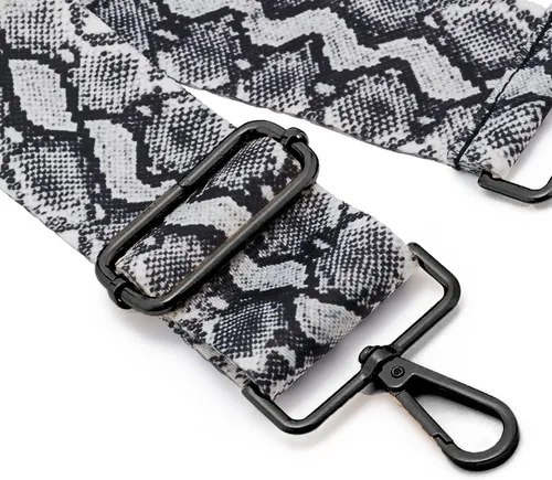Vista 115 de ZOOEASS Hebillas de níquel Correa ancha para el hombro ajustable de repuesto para cinturón de pistola, hebilla de guitarra estilo bandolera