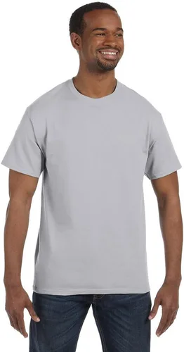 Vista 226 de Gildan Camiseta G500 para hombre Ceniza/baya