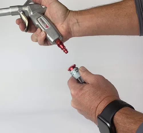 Vista 3 de Primefit Kit de accesorios de aire de 14 piezas - estilo industrial rojo (IK7001-14R)