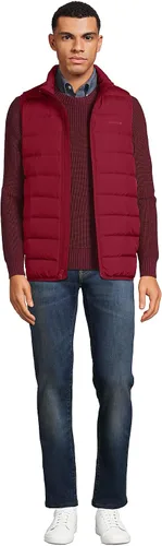 Vista 5 de Lands' End Chaleco acolchado de plumón para hombre