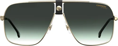 Vista 2 de Carrera Carrera 1018S 2M2 - Gafas de sol de metal dorado con lente degradada verde 63-11-145