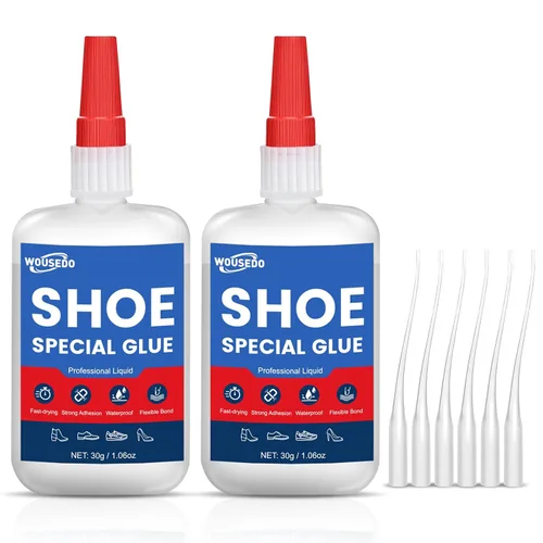 Vista 10 de Pegamento para zapatos de 1.06 oz, adhesivo flexible e impermeable