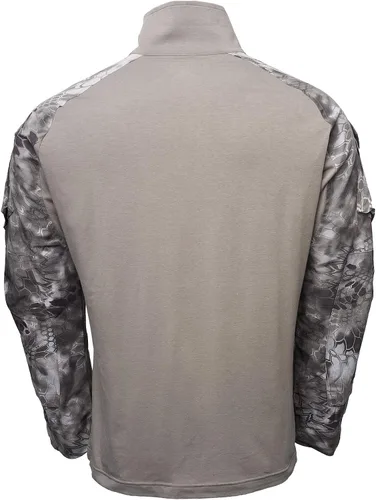 Vista 2 de Kryptek Men's Tactical Rugby Half Zip, Long Sleeve Shirt