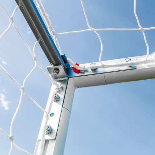 Vista 6 de Porterías de fútbol de aluminio FORZA [11 tamaños] Postes de portería de fútbol profesional *Las redes de portería utilizadas por los clubes