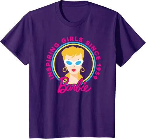 Vista 25 de Barbie - Camiseta inspiradora del 60 aniversario para niñas desde los 59 Negro