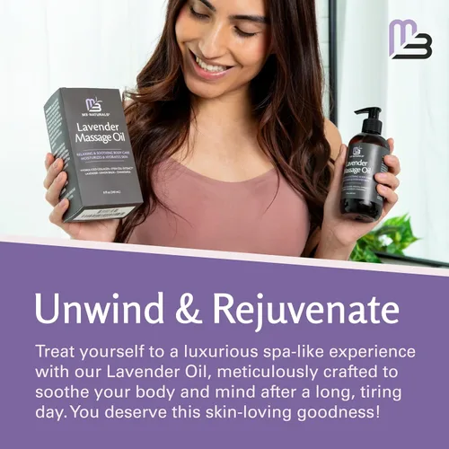 Vista 10 de Aceite de masaje sensual de lavanda con colágeno y células madre, terapia de ajuste de la piel para glúteos, muslos y abdomen, aceite anticelulítico
