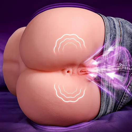 Vista 7 de BIG SHOCKED Muñeca Sexual Juguetes Sexuales Masculinos, 9.8 Libras Trasero Voluptuoso Vórtice Más Fuerte 5 Succiones y 8 Vibraciones Coño