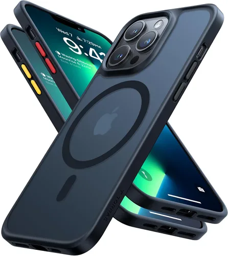 Vista 15 de TORRAS Funda magnética a prueba de golpes para iPhone 12 Pro / iPhone 12, [probada contra caídas de grado militar] [compatible con MagSafe]