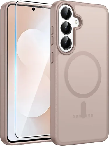 Vista 36 de FNTCASE - Funda para iPhone 16 Pro: magnética, mate, translúcida, de grado militar, protectora contra caídas, resistente, fina, duradera y a prueba