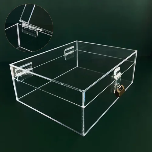 Vista 6 de 12 piezas de herramientas de bisagra continua transparente pequeña autoadhesiva de acrílico para gabinete, cajón, muebles, DIY, soporte