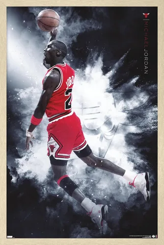 Vista 14 de Trends International Michael Jordan - Póster de pared Burst