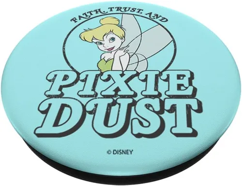 Vista 2 de Disney Peter Pan Tinkerbell Faith Trust y Pixie Dust PopSockets Standard PopGrip