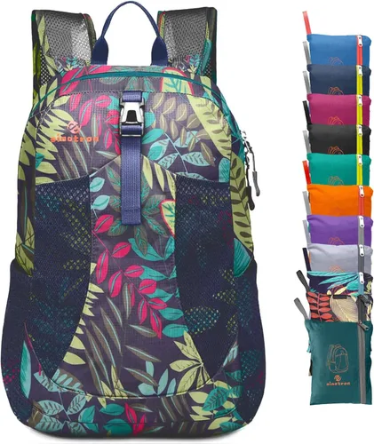 Vista 14 de Sinotron - Mochila de senderismo ligera y plegable de 22 l, mochila pequeña de senderismo, mochila de día para mujeres, hombres, viajes, camping