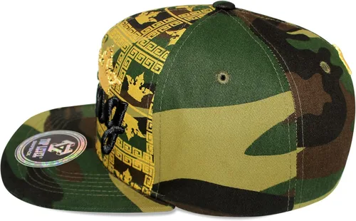 Vista 3 de Top Level - Gorra ajustable de algodón para hombre (varios diseños únicos de sombreros disponibles)