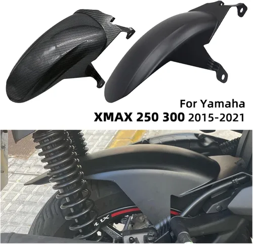 Vista 3 de STRNG Protector de guardabarros trasero de motocicleta, protector de barro, protector de rueda contra salpicaduras compatible con Yamaha Xmax X-MAX
