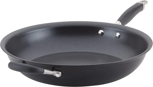 Vista 15 de Anolon Advanced - Sarténes antiadherentes de bronce anodizadas duras para el hogar (26,04 cm)
