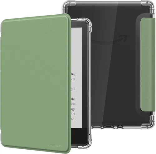 Vista 53 de MoKo Funda para Kindle Paperwhite de 6.8" 11ª generación 2021 y Kindle Paperwhite Signature Edition, ultra transparente, suave, flexible