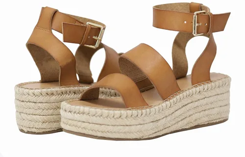 Vista 5 de The Drop Listilla - Sandalias de cuña para mujer