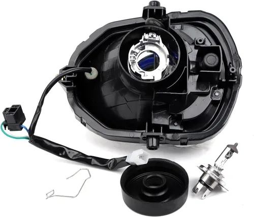 Vista 3 de mokuo Conjunto de Faros de Halógeno 12V 35W para Motocicleta 4000K Compatible con Honda Grom Msx 125 SF 2013-2016