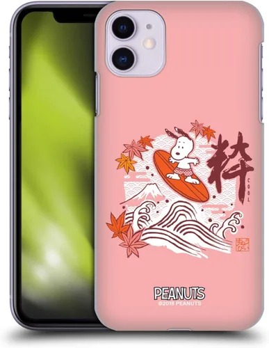Vista 71 de Head Case Designs Funda rígida con licencia oficial de Peanuts Charlie Brown Oriental Snoopy compatible con Apple iPhone 7/8/SE 2020 y 2022