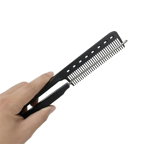 Vista 8 de Peine para enderezar el cabello para el hogar, peine para alisar el cabello, peine rápido para las mujeres