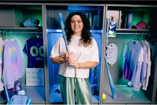 Vista 7 de Easton 2026 Bate de sóftbol Ghost Unlimited Fastpitch Aprobado para todos los campos Edición Eras - Salvaje