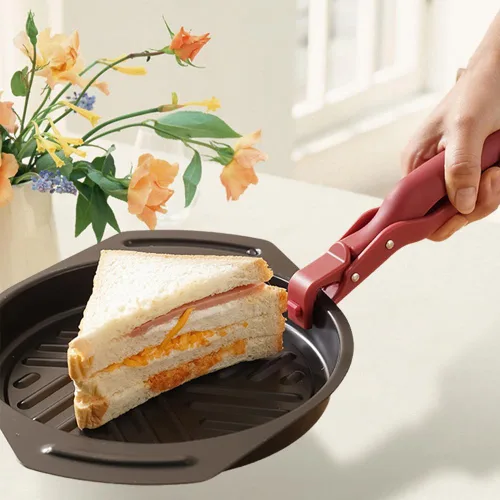 Vista 6 de Clip multiusos antiquemaduras para cocina, clip de silicona antideslizante con aislamiento térmico antiquemaduras, clip multifunción antiquemaduras