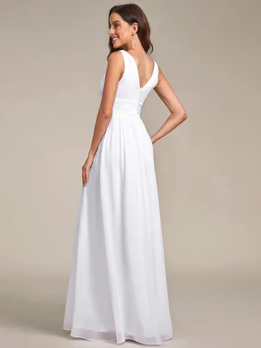 Vista 2 de Ever-Pretty Womens Elegant V-Neck Sleeveless Chiffon Semi-Formal Maxi Evening Dress 09016-USA