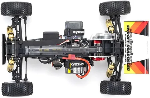 Vista 8 de Kyosho Optima Mid Vintage Buggy KYO30622 Coches Eléctricos RTR 1/10 Off-Road