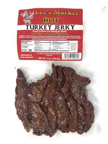 Vista 2 de Lee's Market Carne seca de pollo a la parrilla con piña, suave y tierna, saludable y baja en carbohidratos, sin gluten, apta para dieta paleo
