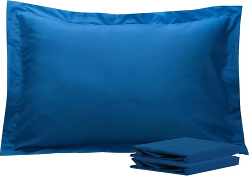 Vista 106 de NTBAY Fundas de almohada estándar, paquete de 2 fundas de almohada de microfibra cepillada de 20 x 26 pulgadas, súper suaves y acogedoras