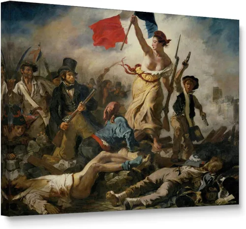 Vista 35 de Niwo ART - Montañas y mar, serie de pinturas más famosas del mundo, lienzo de pared para decoración del hogar, envoltura de galería, estirado