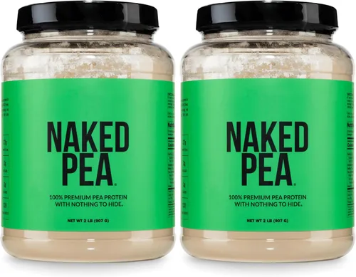 Vista 15 de NAKED Aislado de proteína de guisante de chocolate de granjas norteamericanas, solo 3 ingredientes, proteína vegana de chocolate, certificado NSF