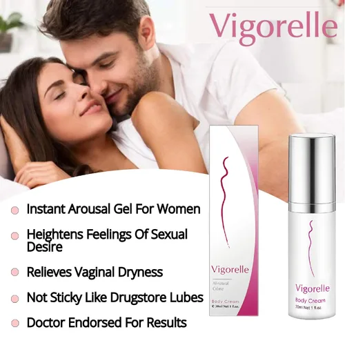 Vista 6 de Vigorelle Crema Reproductiva Femenina Mejora Permite que los Ingredientes Activos Estimulen Directamente las Superficies de los Tejidos Pack 2