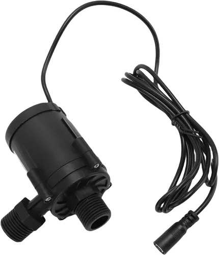 Vista 4 de Drfeify Bomba sumergible para piscina de peces, motor sin escobillas de 24 V, tarifa de 1000 lh para acuarios y estanques