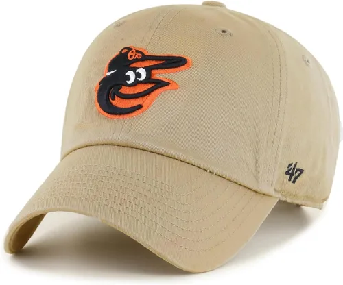 Vista 7 de 47 Brand MLB Primary Logo Clean Up Adjustable Strap Baseball Dad Hat Cap, Adult