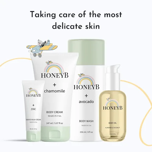 Vista 6 de Crema hidratante diaria para bebés: naturalmente hidratada con manzanilla para la delicada piel de tu bebé infundida con aceite calmante de jojoba