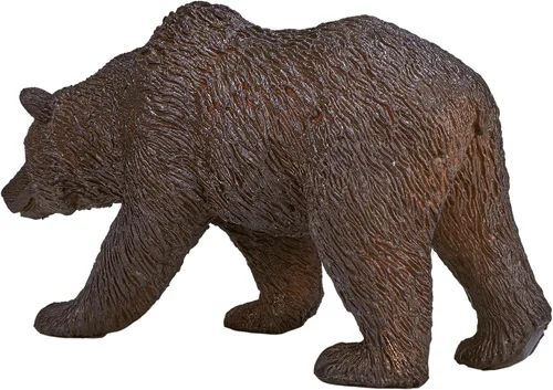 Vista 2 de MOJO - Grizzly Bear Figura de juguete pintada a mano Colección North American Woodland Fiel a la vida y altamente detallada Diseñado