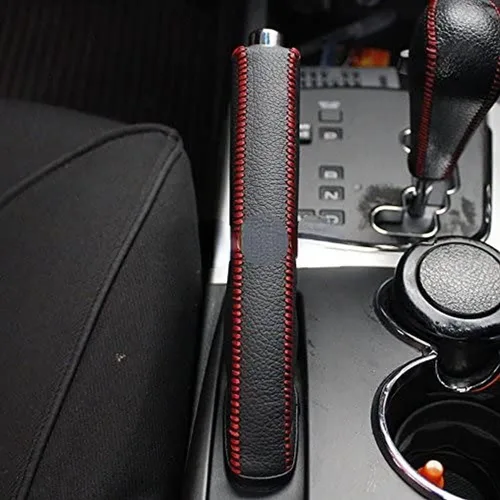 Vista 2 de Autobro Funda de cuero para freno de mano SsangYong Korando