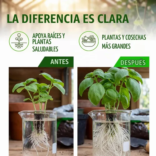 Vista 5 de Microbe Life Hydroponics Fotosíntesis Premium Plus para cultivar frutas, verduras y hierbas, el mejor Big Bud Grow profesional, usar con cualquier