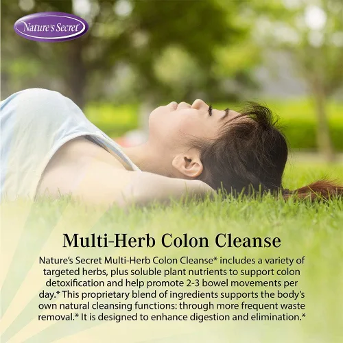 Vista 3 de Nature's Secret Multi-Herb Colon Cleanse, 275 Tabletas