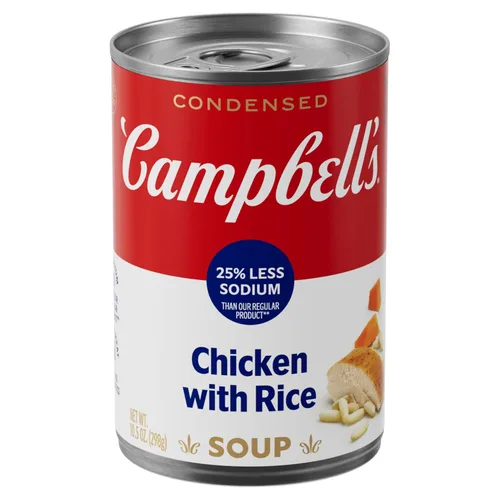 Vista 11 de Campbell's - Sopa condensada de pollo y arroz, lata de 10.5 onzas