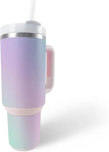 Vista 33 de MightySkins Skin - Vaso de vinilo compatible con Stanley The Quencher H2.0 FlowState de 40 onzas, color verde CBD, protectora, duradera y única