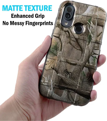 Vista 3 de Nakedcellphone Special Ops Series - Funda para teléfono CAT S62 Pro, diseño de camuflaje Protector resistente, cubierta flexible de TPU
